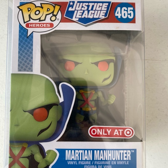 Funko Pop! Martian Manhunter #465 Justice League Target Exclusive - Picture 1 of 5